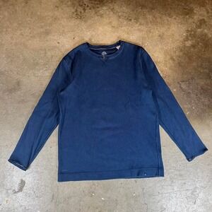 Vintage Y2K Nike ACG blue long sleeve thermal shirt Men's Size Medium
